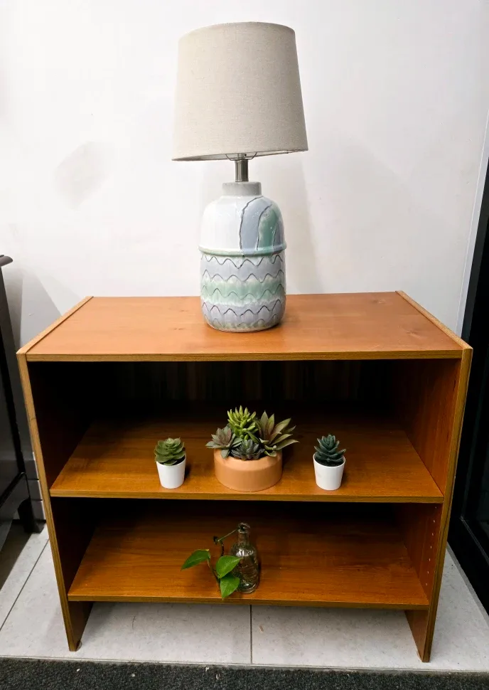 MCM Teak 3 Tier Bookshelf (Delivery Available)