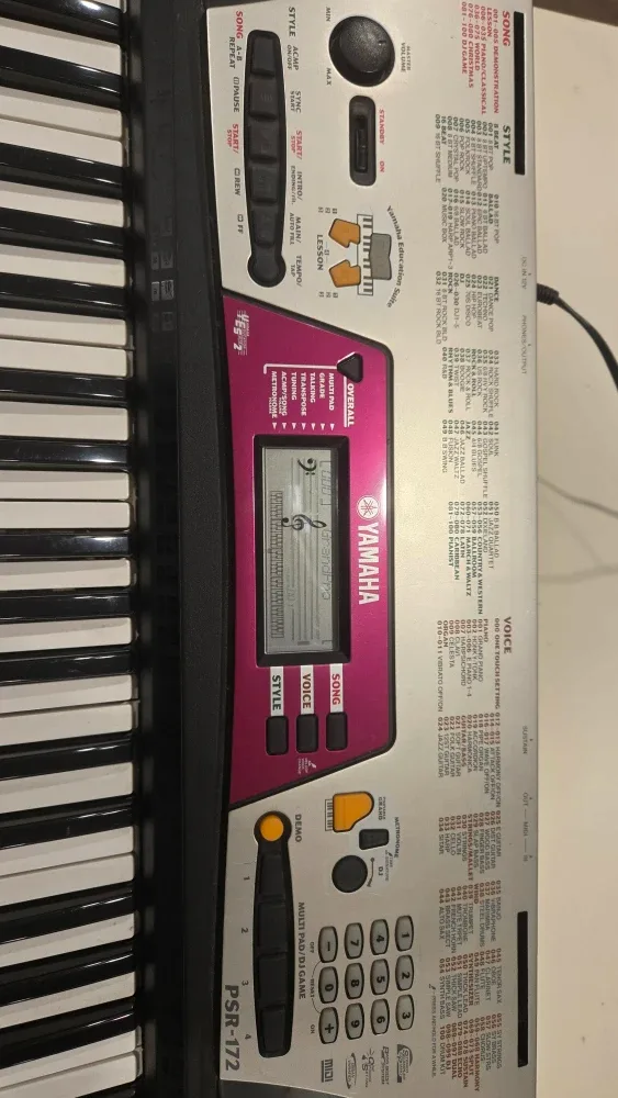 Yamaha PSR172 Portable Keyboard image indicator(2)