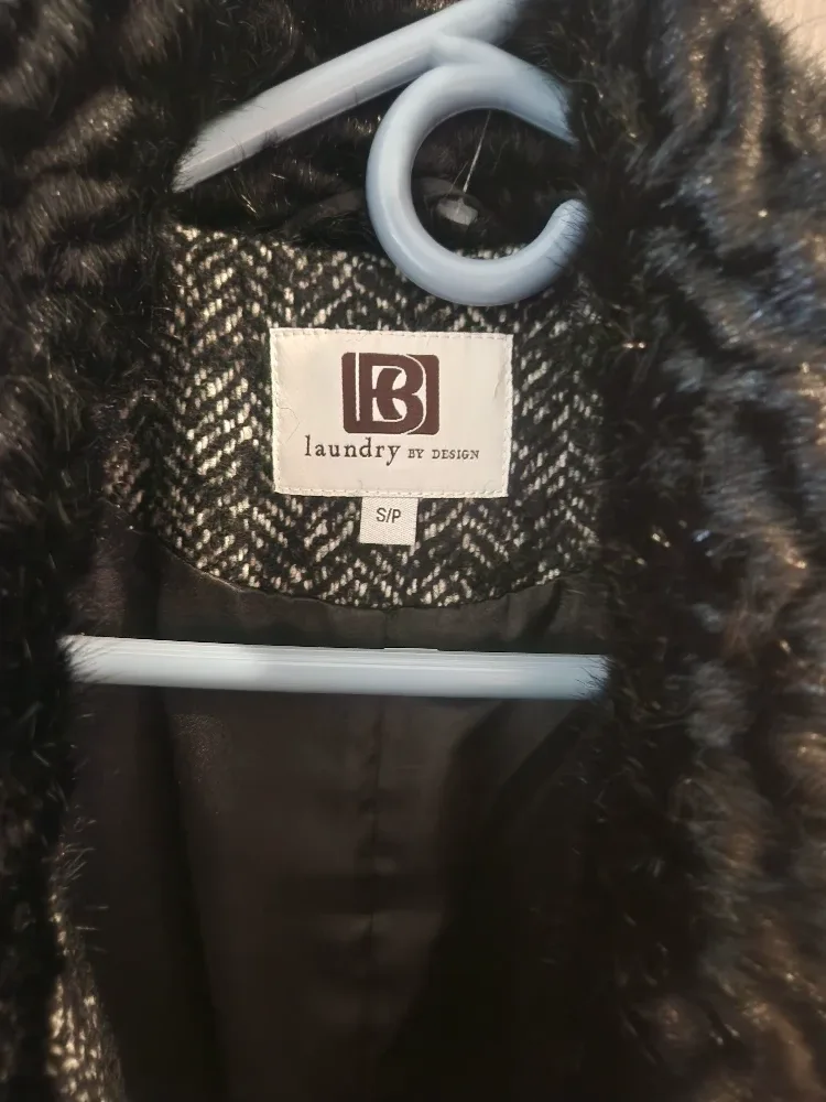 Laundry by Design Herringbone Coat - Size S image indicator(2)