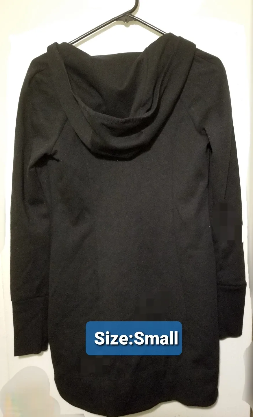 NWOT ZeroXposur Women's Black Hoodie Dress image indicator(2)