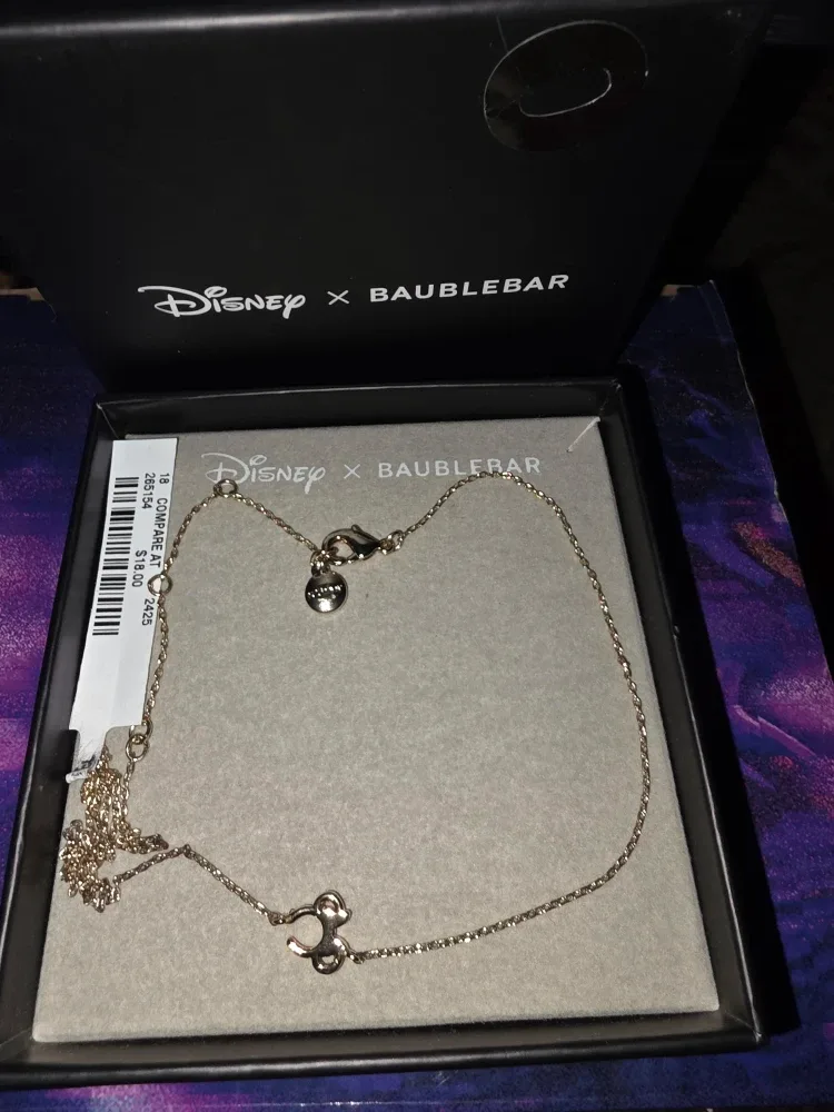 Disney x BaubleBar Mickey Mouse Necklace image indicator(2)
