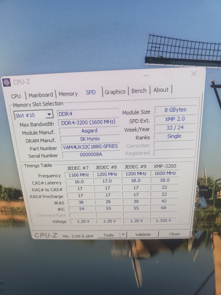 Asgard 8GB 3200Mhz DDR4 Desktop RAM - photo 3