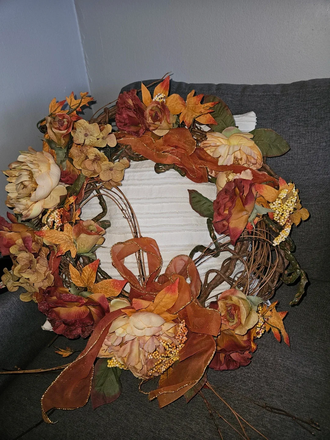 Fall Floral Wreath