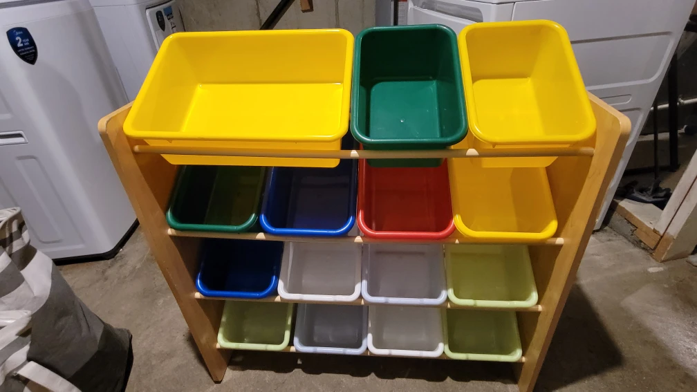 Kids Toy Storage Organizer with Bins