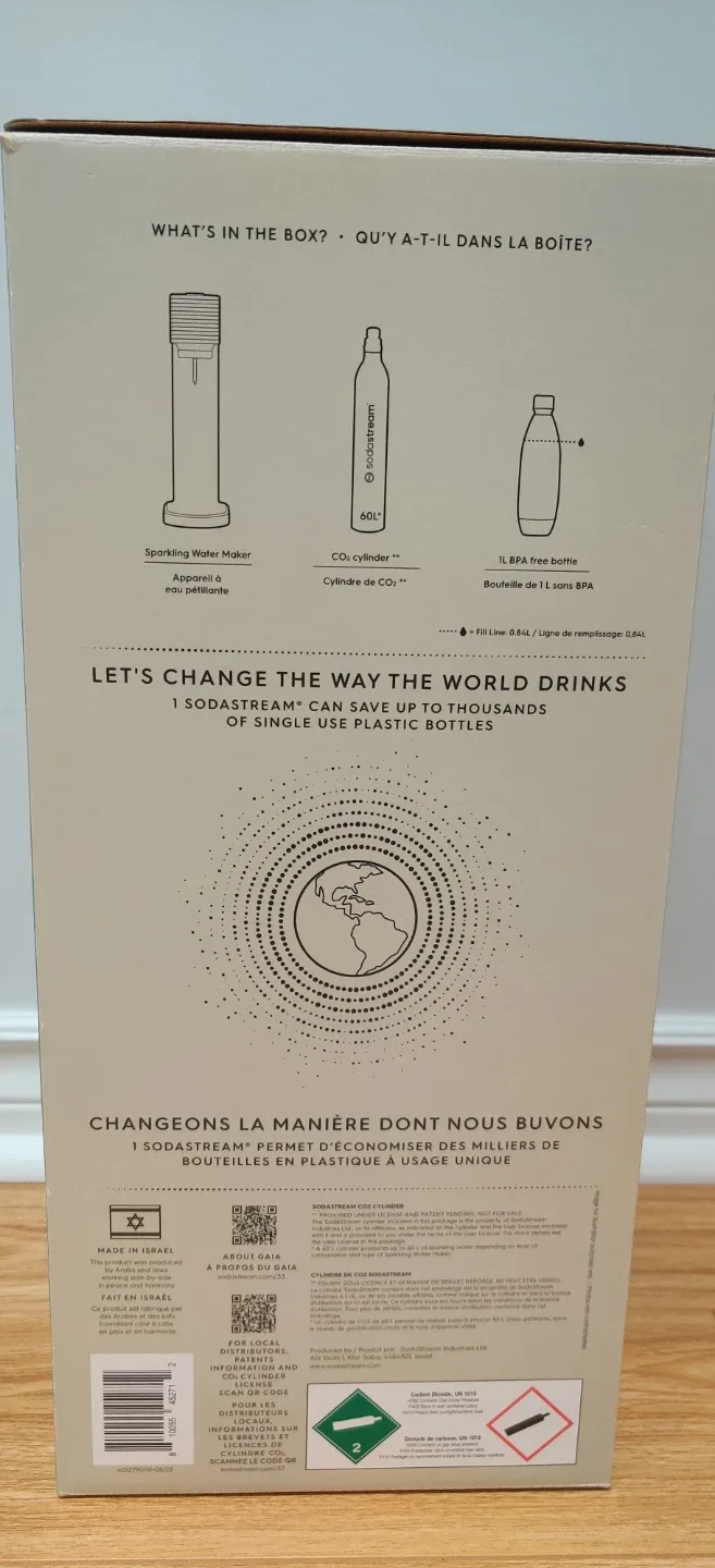 New SodaStream Gaia Sparkling Water Maker image indicator(2)