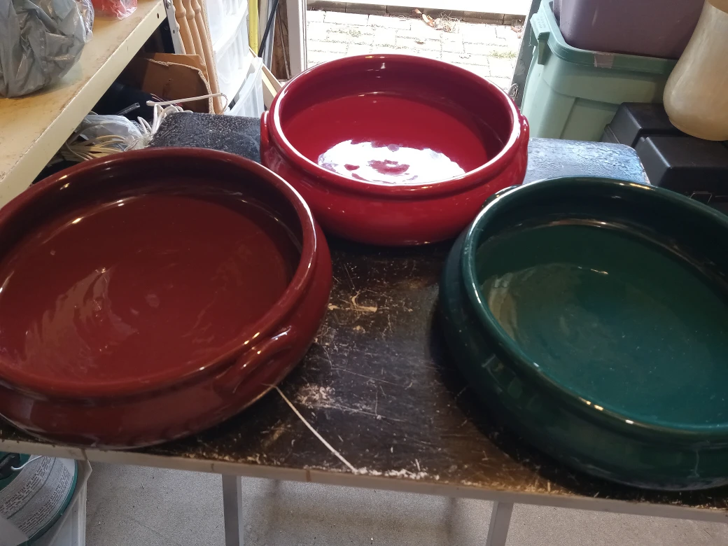 Ceramic Plant Pots - Set of 3