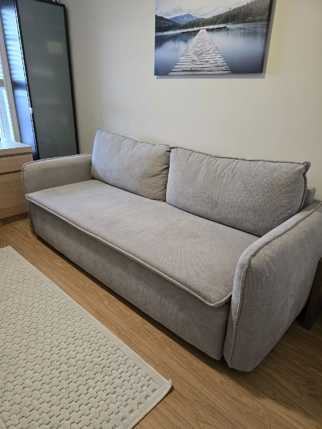 Grey Sofa Bed - Great Condition! image indicator(2)