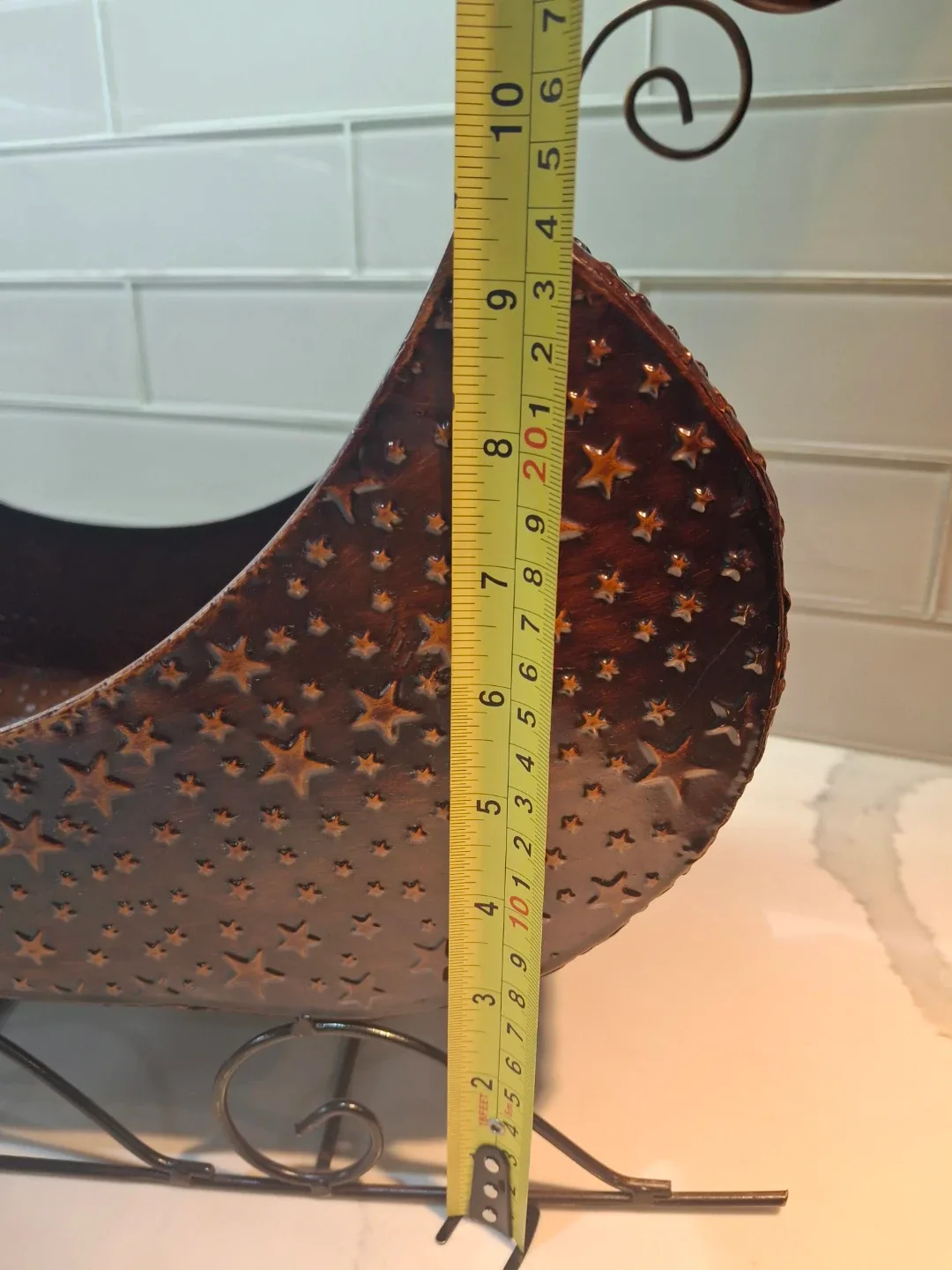 Metal Sleigh Decoration - 12 Inches image indicator(6)