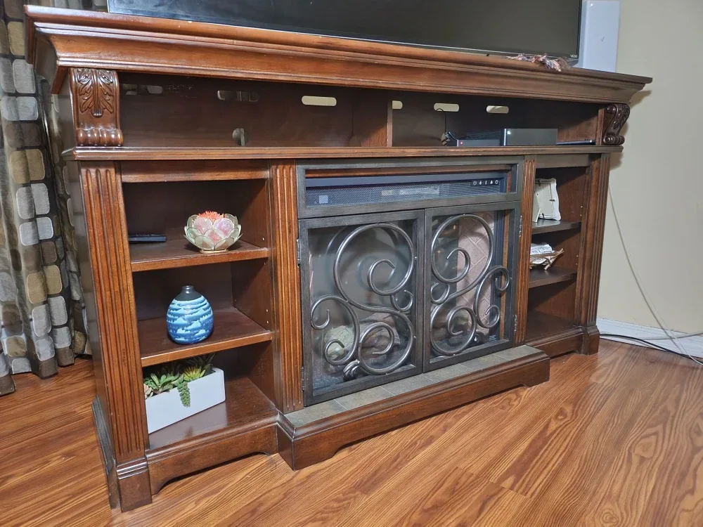 Fireplace TV Stand