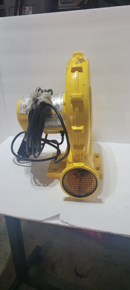 Yellow Utility Blower Fan image indicator(2)