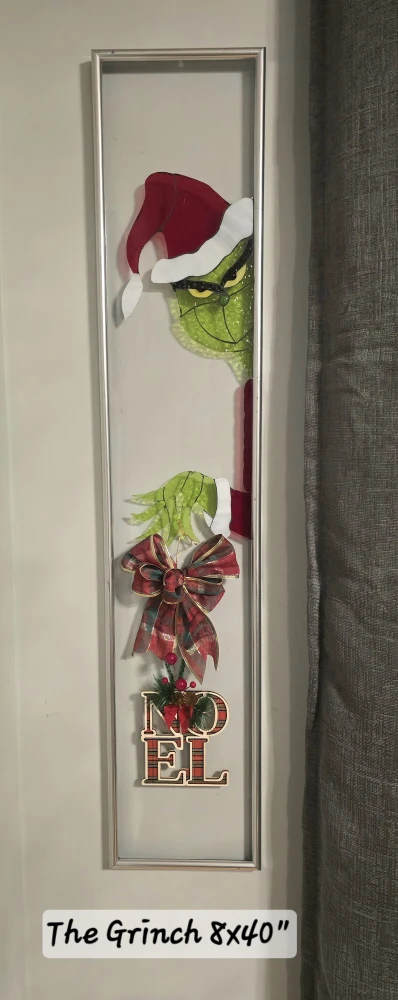 The Grinch Stained glass - 8x40" - photo 2