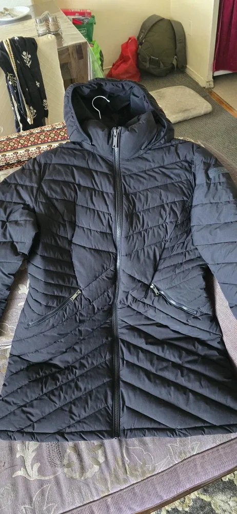 Calvin Klein Black Puffer Coat - 1X