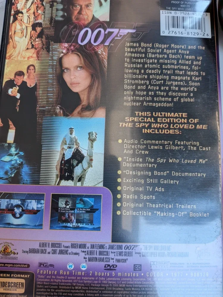 007 James Bond DVD Collection - 7 DVDs image indicator(10)