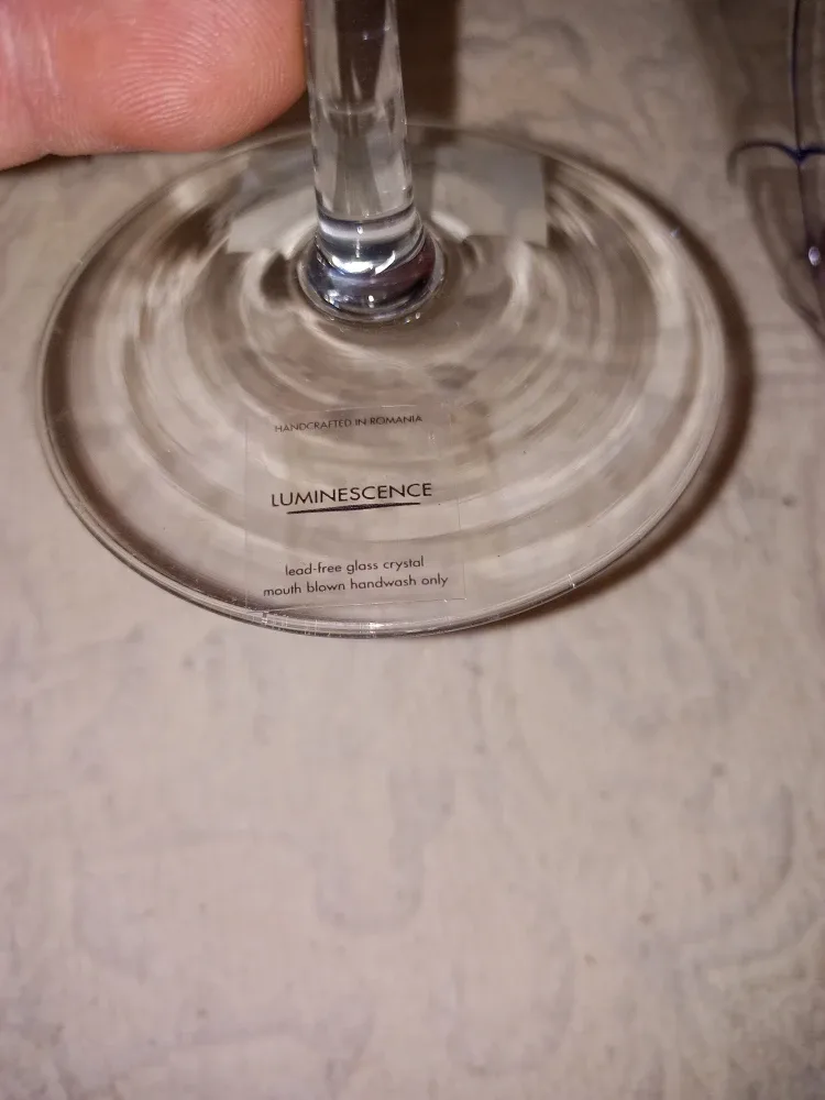 LUMINSCENCE 8 Champagne Glasses - Lead Free Crystal - New! image indicator(7)