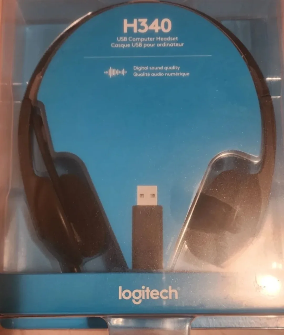 Logitech H340 USB Computer Headset - Black image indicator(2)