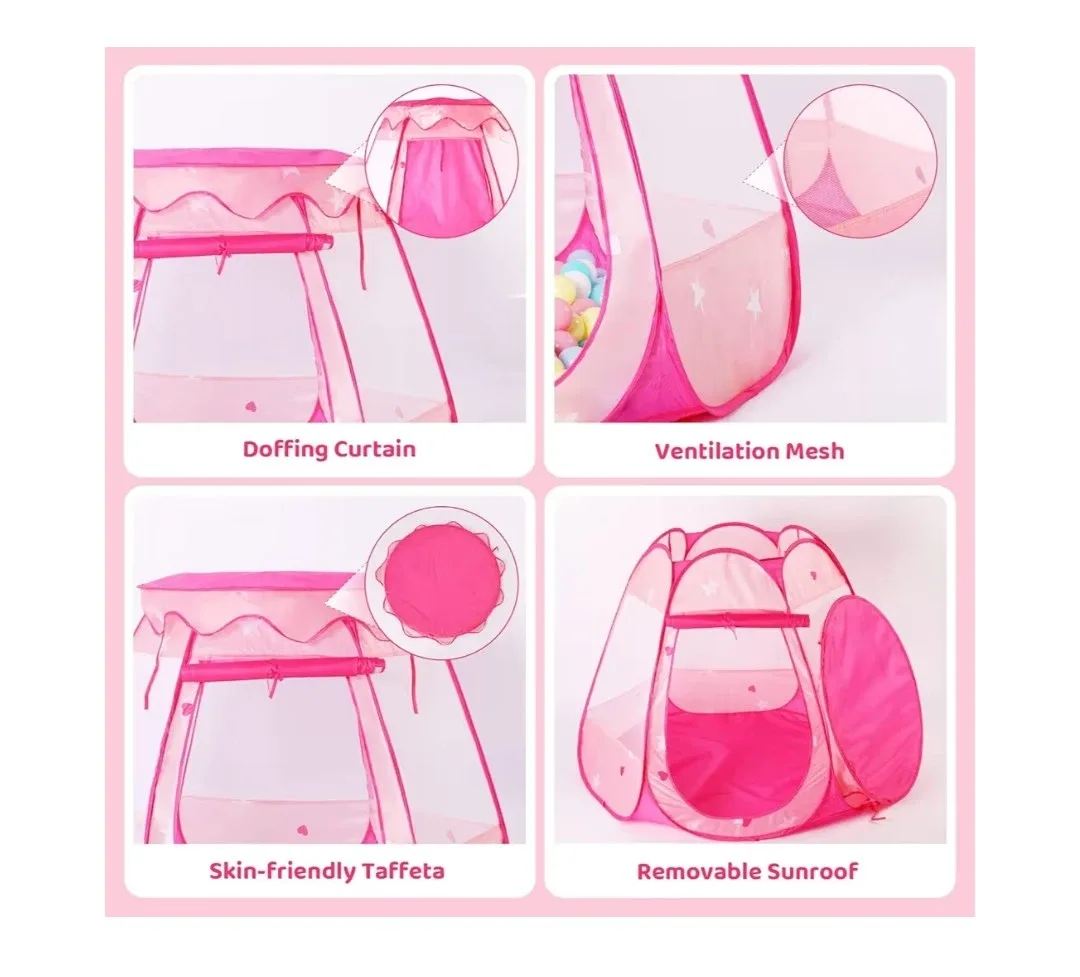 Princess Toy Gift Play Tent for Girls image indicator(3)