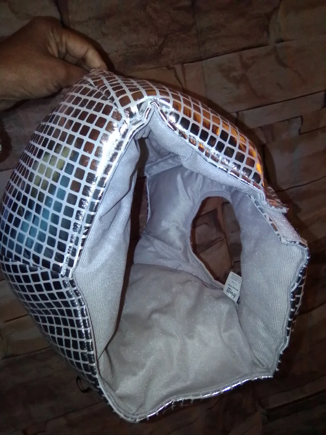 Sz Lrg  pet costume disco ball image indicator(3)