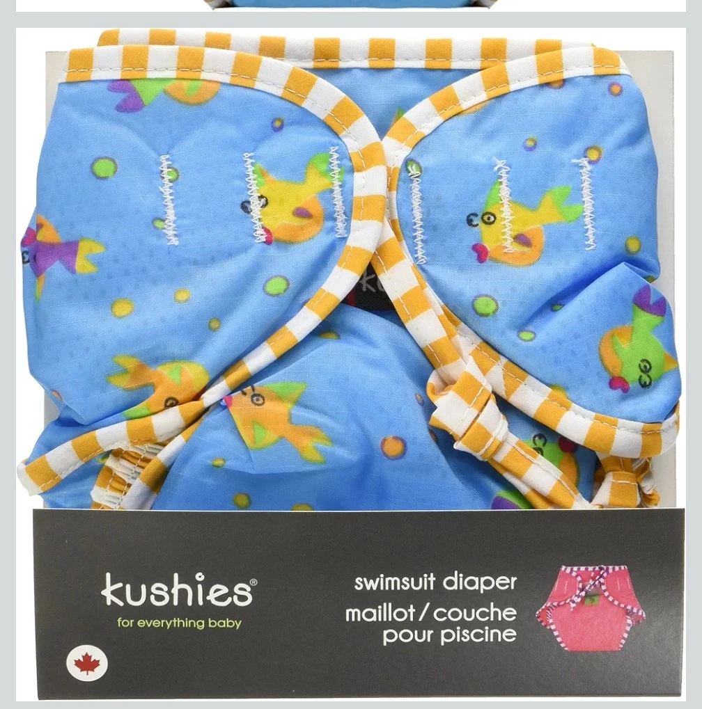 Unisex Kushies baby swimsuit diaper - photo 5