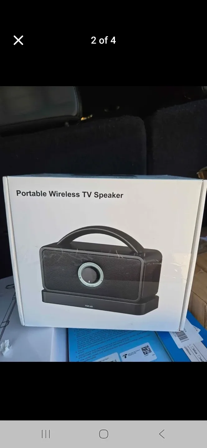 ClaspVital Portable Wireless TV Speaker image indicator(4)