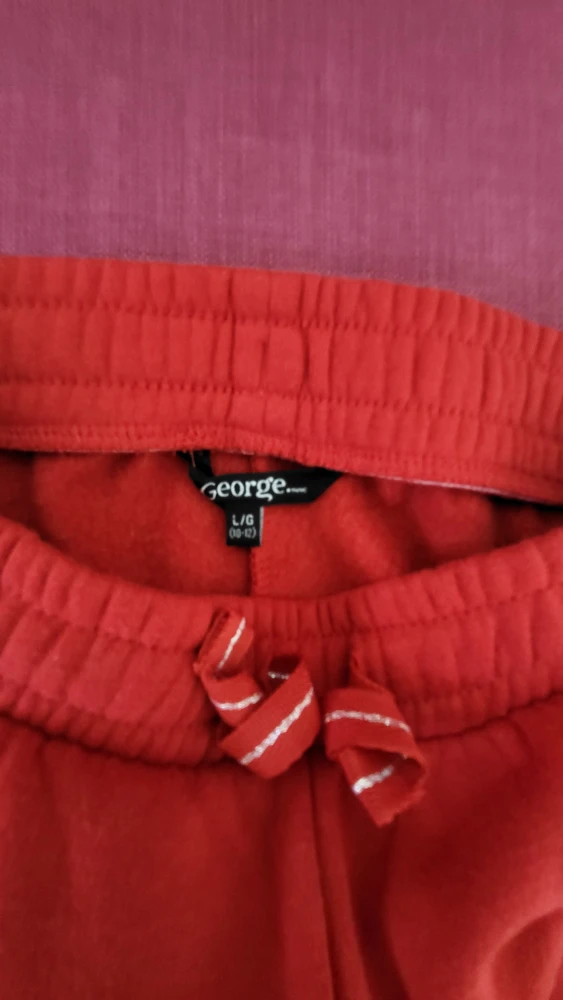 George Red Sweatpants - Size L (10-12) - photo 3