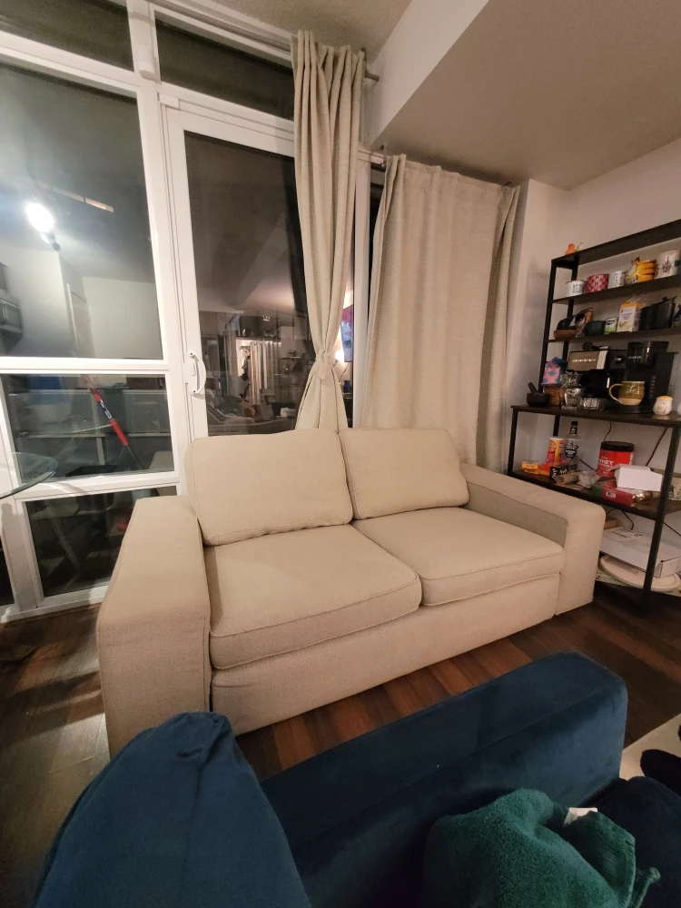 Beige IKEA Kivik Sofa - photo 2
