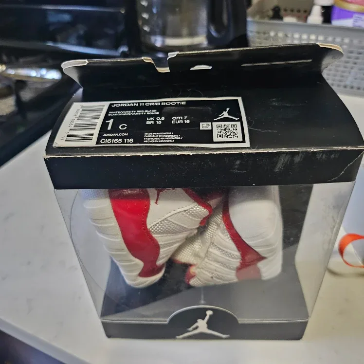 Jordan 11 Crib Bootie - Size 1C - New in Box!