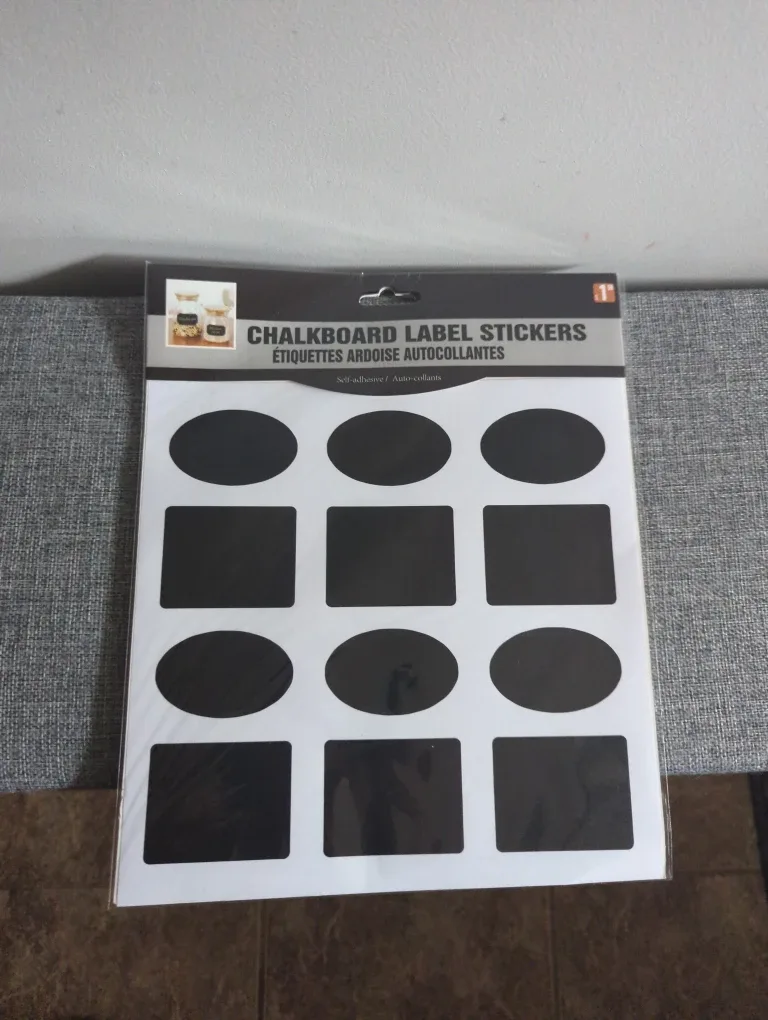 Chalkboard Label Stickers - New!