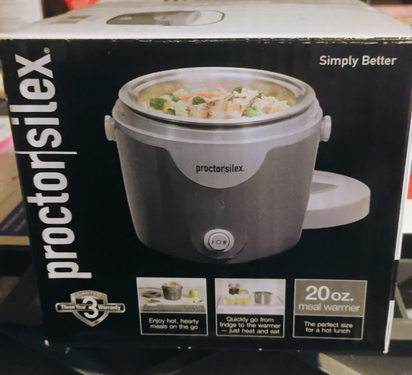 Proctor Silex 33120C 20oz Meal Warmer - New in Box!