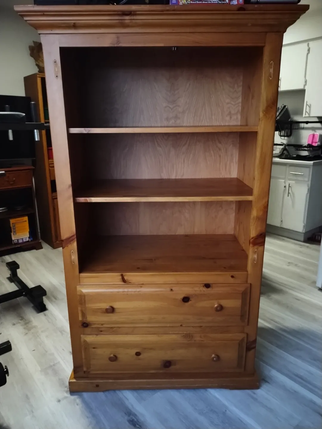 Wardrobe and dresser set