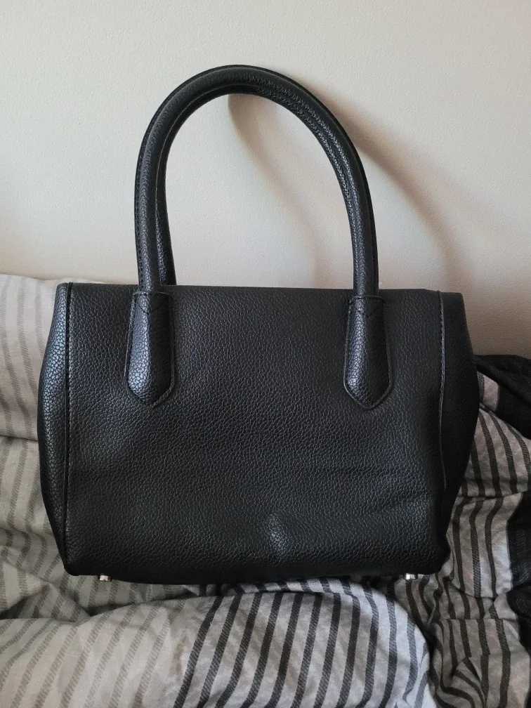 New OS/TU Black Satchel Handbag image indicator(3)