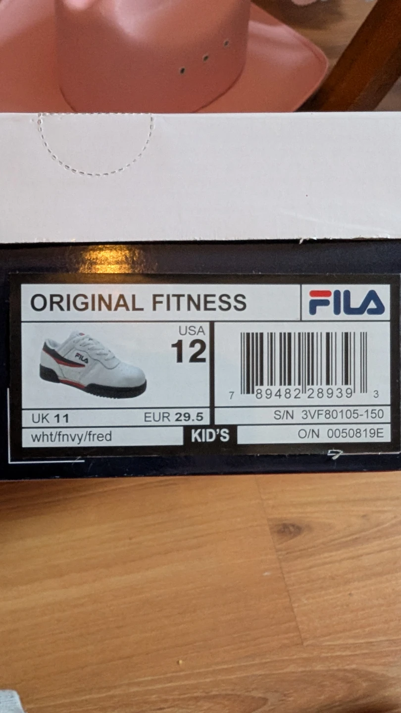 Fila Original Fitness Kids Shoes - Size 12 🥕 - photo 3