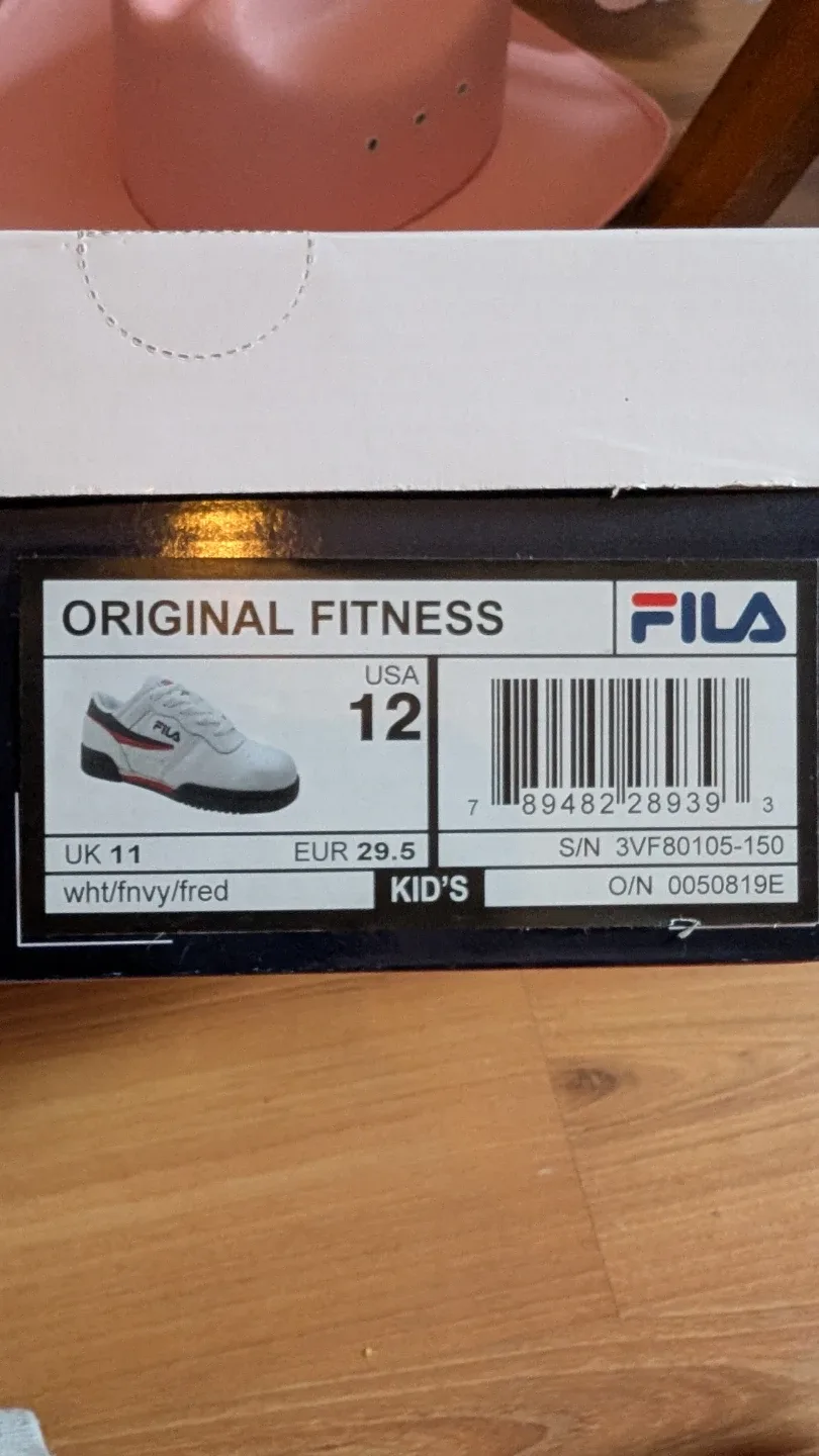 Fila Original Fitness Kids Shoes - Size 12 🥕 image indicator(3)