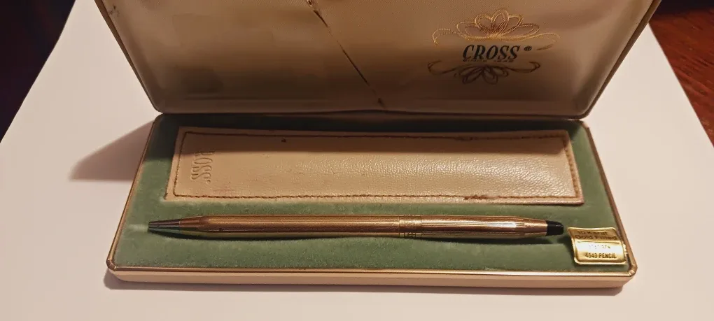 Cross 10 Karat Gold Filled 4543 Pen with Box