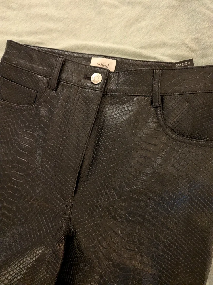 Aritzia Wilfred Melina Vegan Python pants image indicator(2)