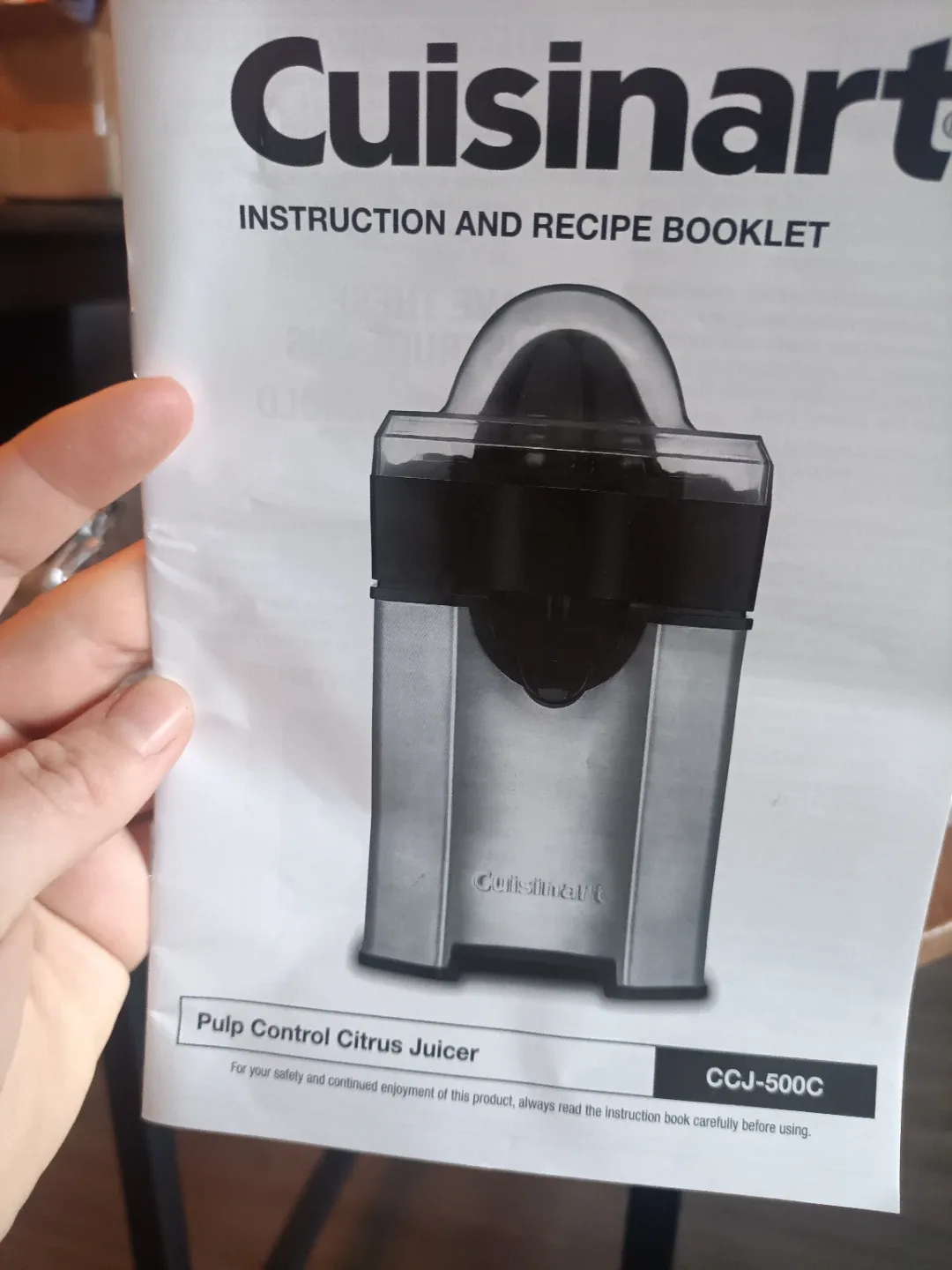 Cuisinart CCJ-500C Pulp Control Citrus Juicer - Like New! image indicator(2)