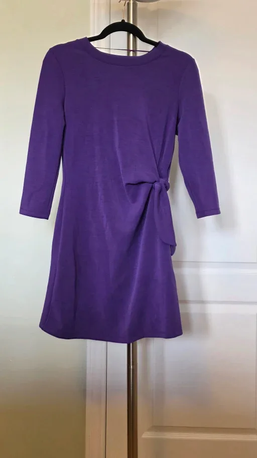 3/4 Sleeve Sporty Mini Dress