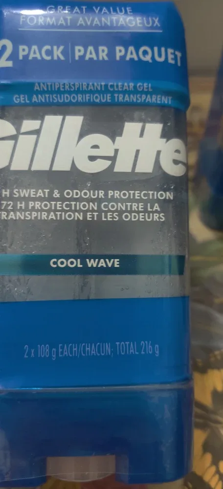Gillette Cool Wave Antiperspirant 2-Packx2 image indicator(6)
