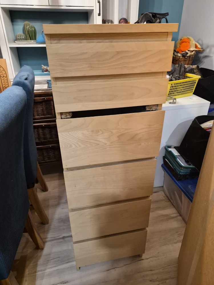 IKEA Hemnes Dresser with Mirror - photo 2