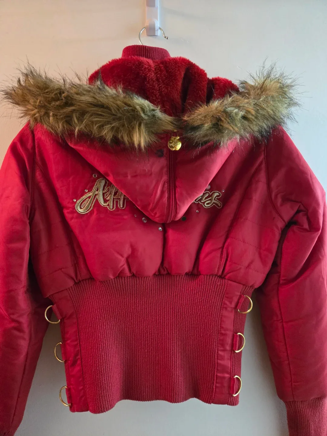 🥕 Apple Bottoms Red Puffer Jacket image indicator(3)
