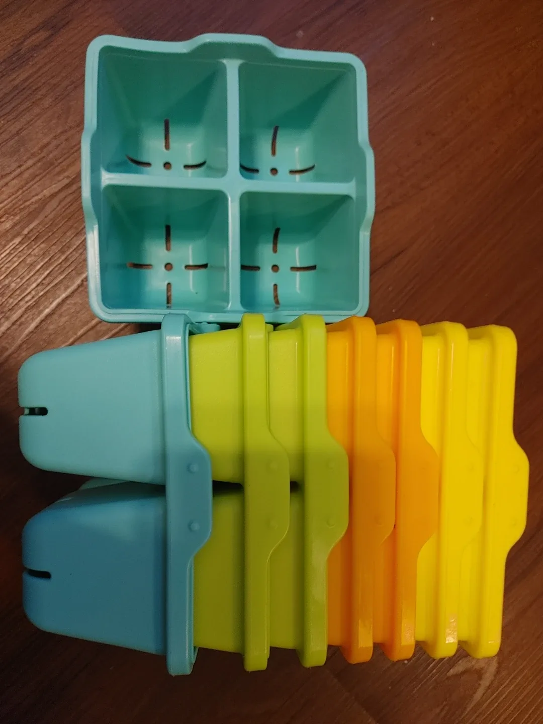 8 Unused Silicone Seedling Trays