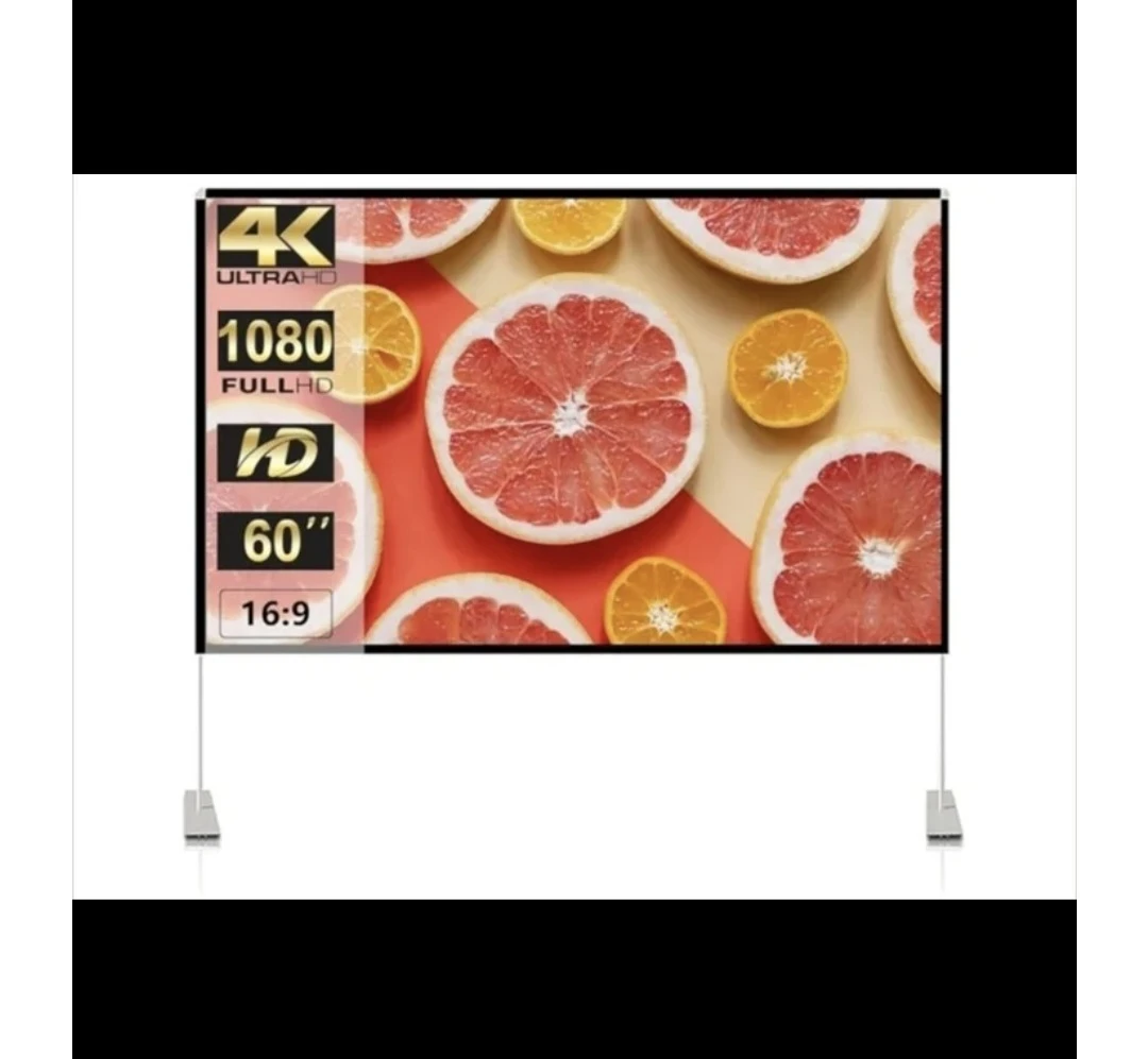 New SKERELL 60-inch Projector Screen With Stand
