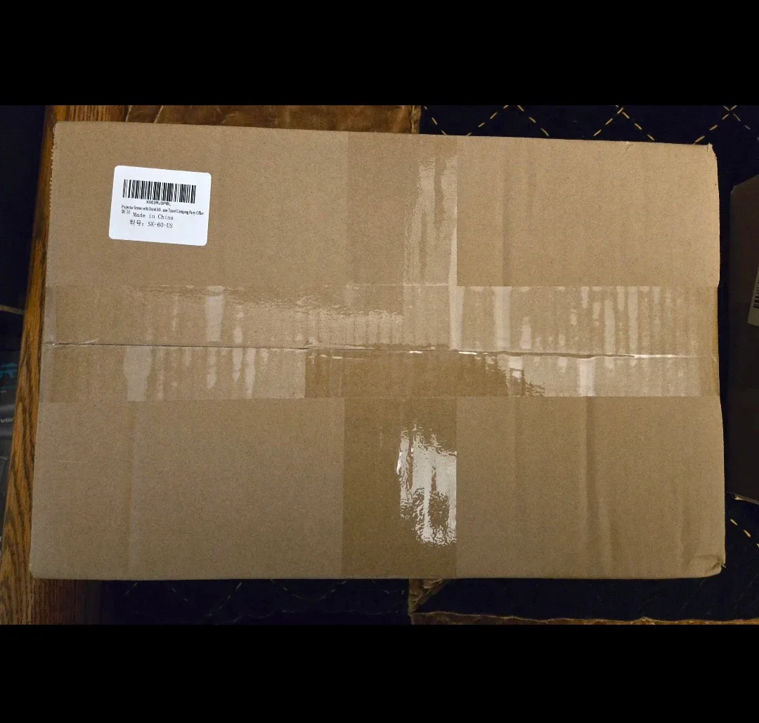 New SKERELL 60-inch Projector Screen With Stand image indicator(3)