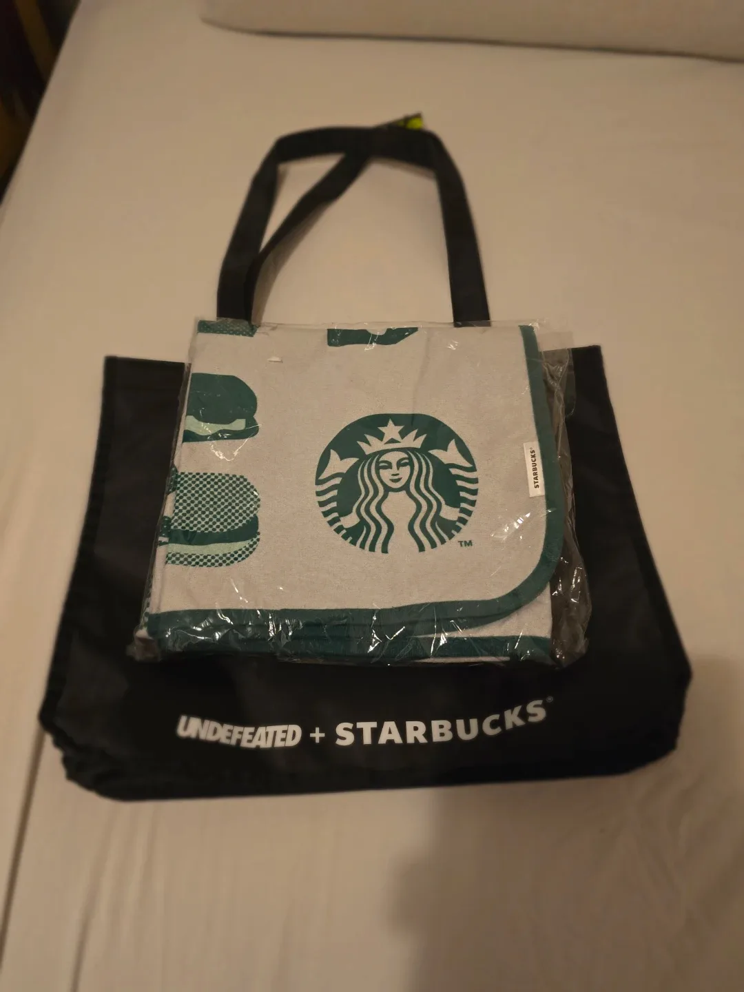 UNDEFEATED + Starbucks Black Tote Bag plus Bonus image indicator(3)