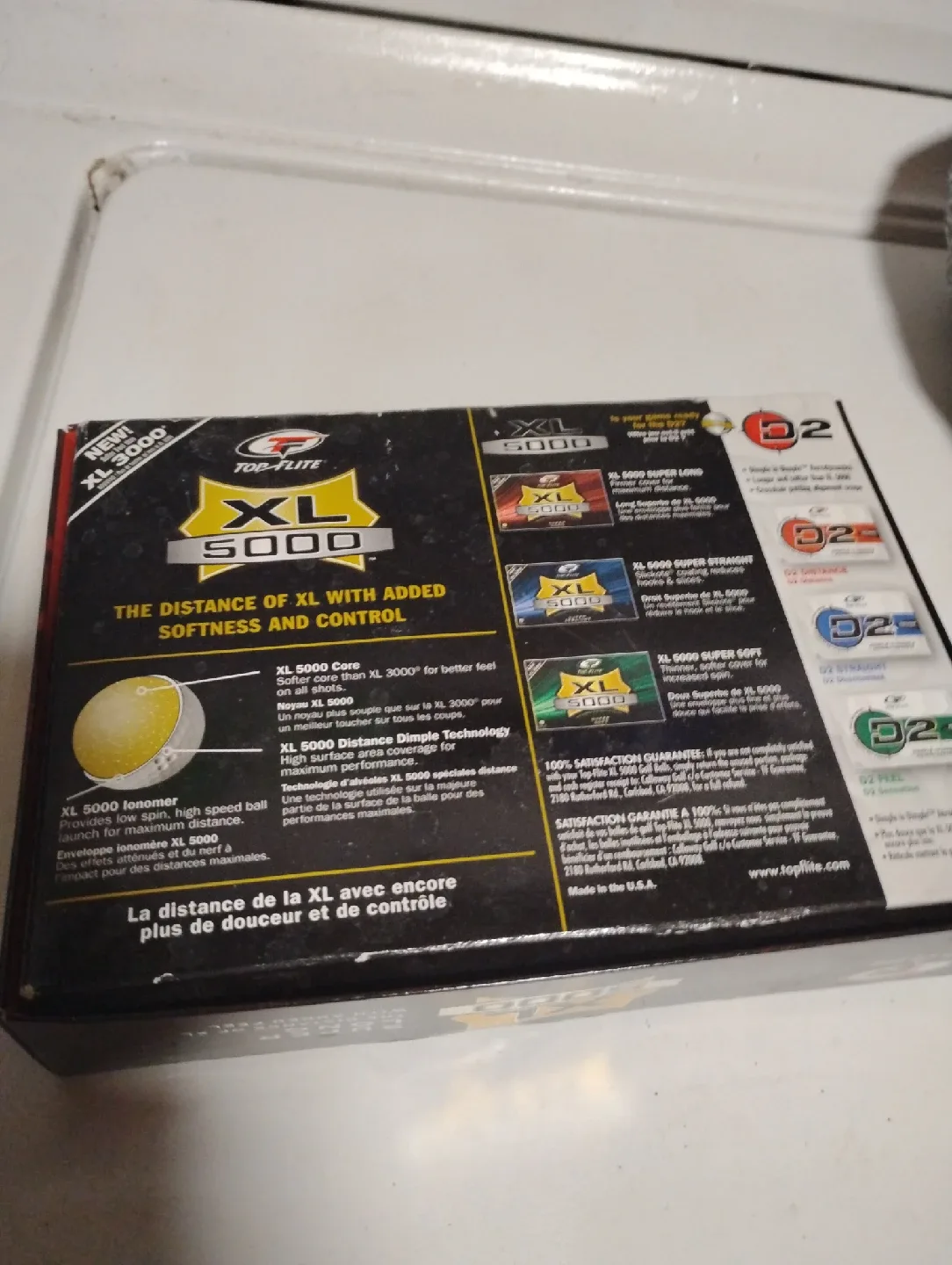 Top Flite XL 5000 Super Long Golf Balls (12 Balls) image indicator(2)