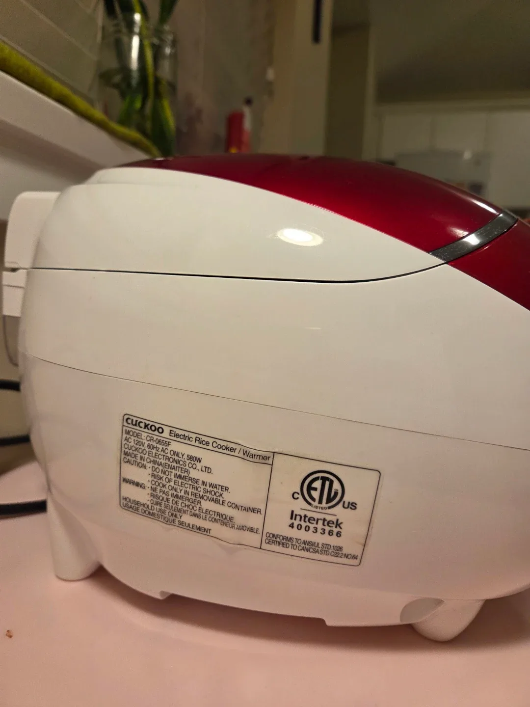 Cuckoo CR-0655F Electric Rice Cooker (6 cups) image indicator(2)