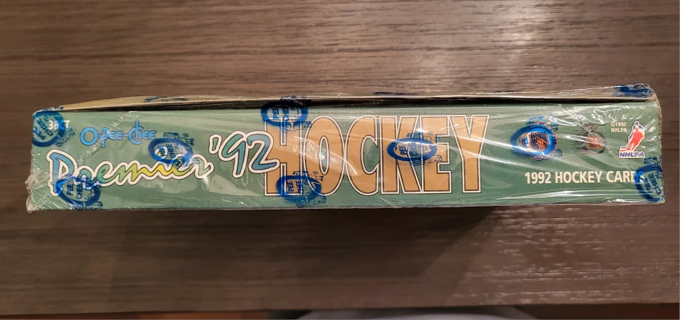 O-Pee-Chee Premier '92 Hockey Cards Box - photo 3