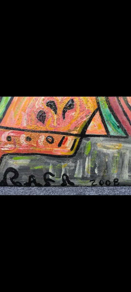 Large original painting on canvas by Chicago artist image indicator(4)