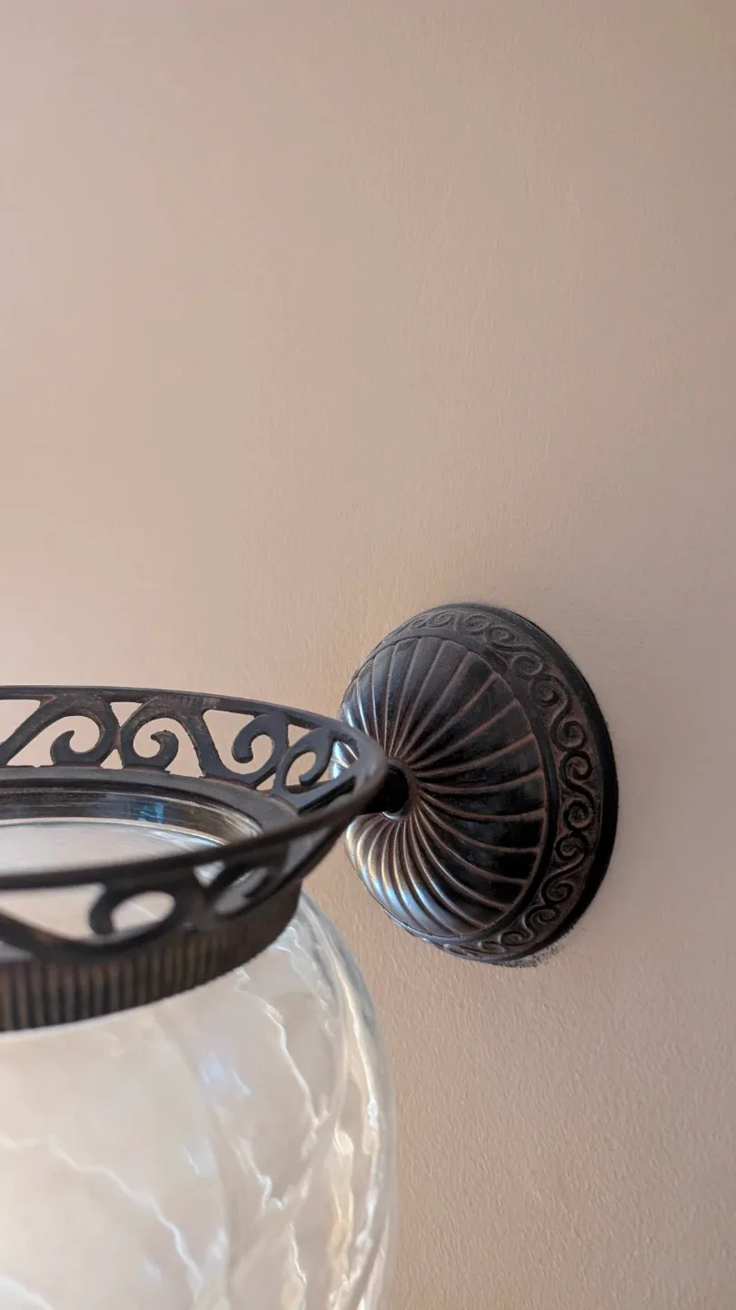 Glass Globe Wall Sconce image indicator(2)