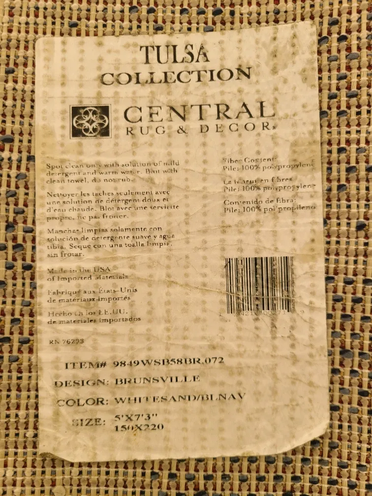 Tulsa Collection Central Rug & Decor 5'x7'3" image indicator(3)