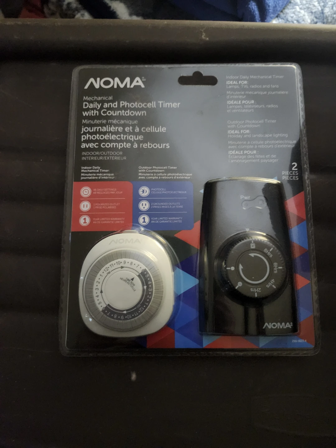 Prime 24-Hour Timer & Noma Mechanical Timer
